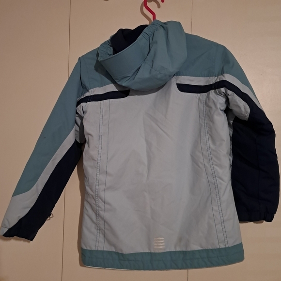 Lands' End quilted insulated jacket size 10/12 - Picture 2 of 4